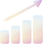 Visualization of increased engagement rate